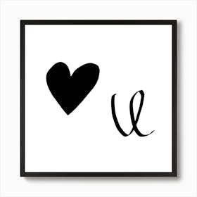 love you Art Print