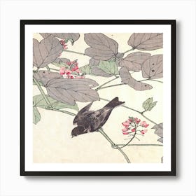 Bird On A Branch 1 Art Print