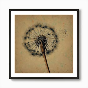 Dandelion 10 Art Print