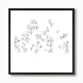 Cherry Blossoms Art Print