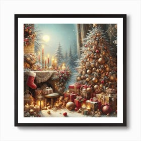 Christmas Tree Art Print