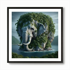 Elephant Island 1 Art Print