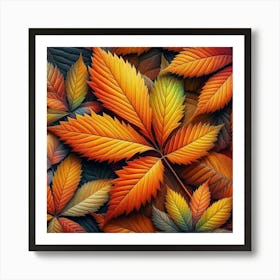 Autumn Leaves 1 Art Print