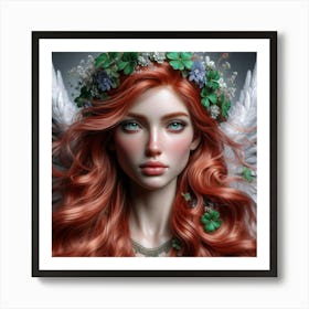 Angel Of St Patrick Art Print