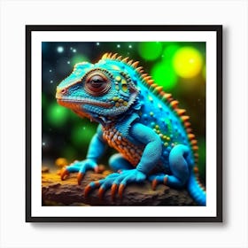 Chameleon1 Art Print