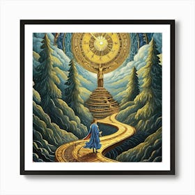 Way Of The Sun Art Print