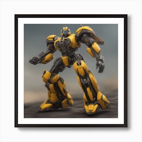 Cybertron's Son: Bumblebee's Journey Art Print