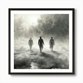 Thru The Clouds by Peter Ghetu 2024 Art Print