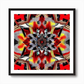 Abstract Mandala 20 Art Print