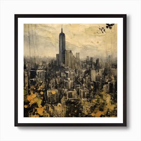 New York City Skyline 8 Art Print