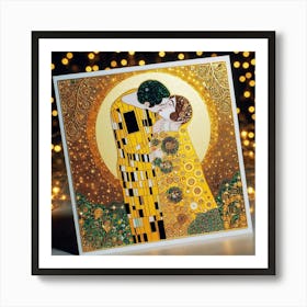 Kiss By Gustav Klimt 5 Art Print