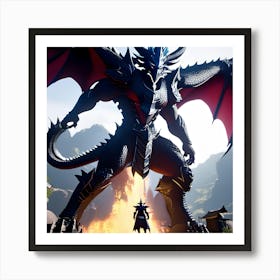 Dragons Of Legend Art Print