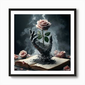 Rose Of The Dead Art Print