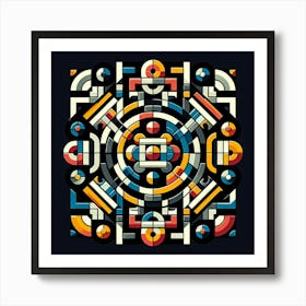 Geometric Pattern Art Print