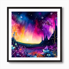 Night Sky Art Print