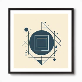 Abstract Geometric Design Art Print