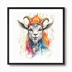 Goat! 15 Art Print