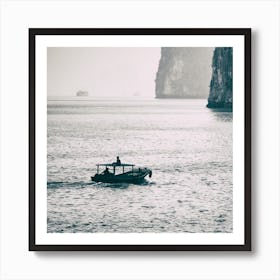 Onwards To Halong Bay Square Art Print