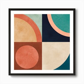 Art of circles in harmony 32 Art Print