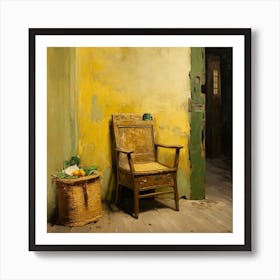 Evolution of VG’s Chair Series- 1920s The Can and A Chair Art Print