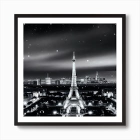 Paris At Night 35 Art Print