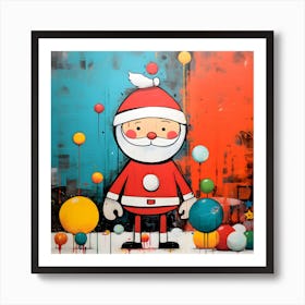 Santa Claus 21 Art Print