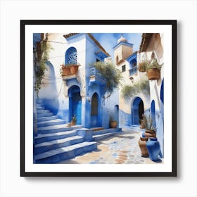 Chefchaouen 3 Art Print