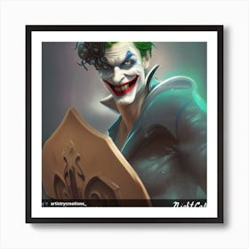 Joker Art Print