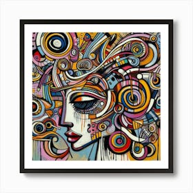 Abstract Painting 42 Art Print