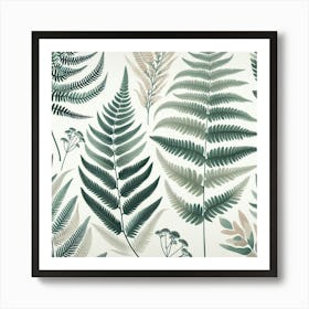 Ferns 23 Art Print