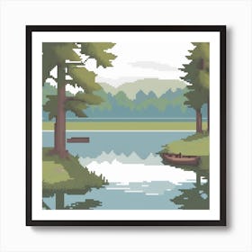 Pixel Art 29 Art Print