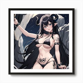 Sexy Demon Art Print