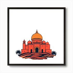 Taj Mahal Art Print