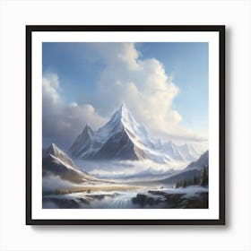 Landscape Painting Poster