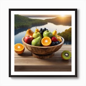 Fruit Bowl Art Print