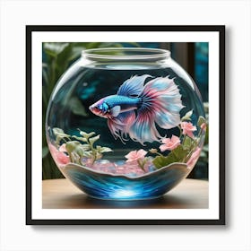 Fish in a Bowl Art Print