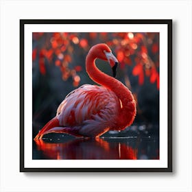 Flamingo 65 Art Print