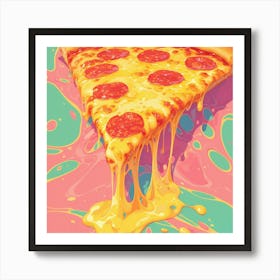 Pizza Slice 3 Art Print