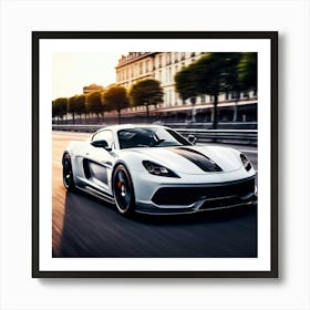 Automobile Speed Transportation Sport Style Photo Racer Driver Driving France Concept Mot (6) Art Print