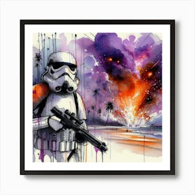 Stormtrooper 15 Art Print