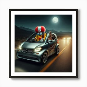 Clown Car 3 Art Print