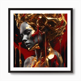 'Blood And Gold' Art Print