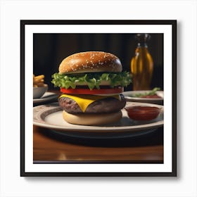 Burger 18 Art Print