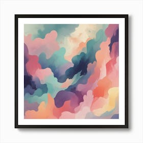 Abstract Painting 1027 Art Print