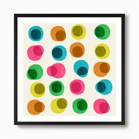 An Array Of Circles II Art Print