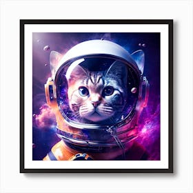 Cat In Space 1 Art Print