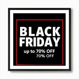 Black Friday Sell Post Templates Design (3) Art Print