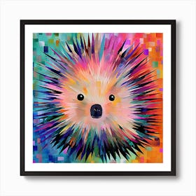 Hedgehog Art 1 Art Print