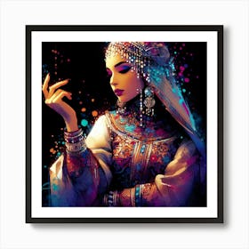 Exotic Beauty Artwork 65 Art Print