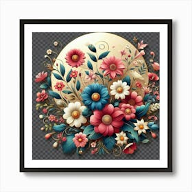 Floral Bouquet 2 Art Print